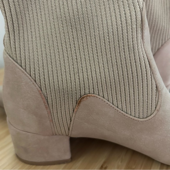 DSW Booties Beige Size 8 - Picture 6 of 8
